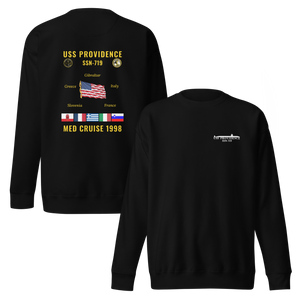 USS Providence (SSN-719) 1998 Med Cruise Sweatshirt