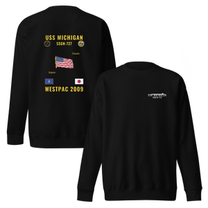 USS Michigan (SSGN-727) 2009 WestPac Cruise Sweatshirt