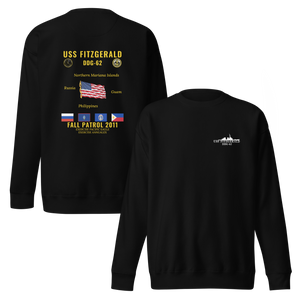 USS Fitzgerald (DDG-62) 2011 Fall Patrol Cruise Sweatshirt