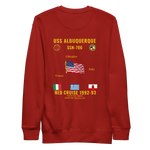 USS Albuquerque (SSN-706) 1992-93 Med Cruise Sweatshirt