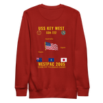 USS Key West (SSN-722) 2005 WestPac Cruise Sweatshirt