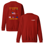 USS San Francisco (SSN-711) 1996 WestPac Cruise Sweatshirt