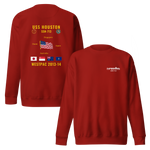 USS Houston (SSN-713) 2013-14 WestPac Cruise Sweatshirt