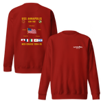 USS Annapolis (SSN-760) 1994-95 Med Cruise Sweatshirt