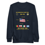 USS Minneapolis-Saint Paul (SSN-708) 1998 Med Cruise Sweatshirt