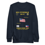 USS Fitzgerald (DDG-62) 2009 Summer Patrol Cruise Sweatshirt