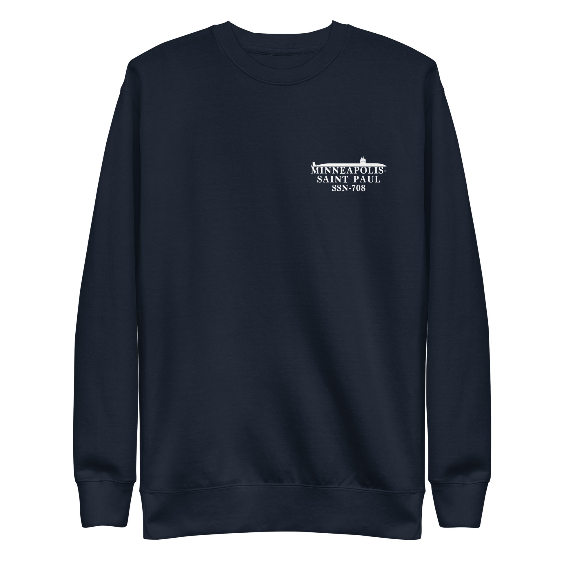 USS Minneapolis-Saint Paul (SSN-708) 1998 Med Cruise Sweatshirt
