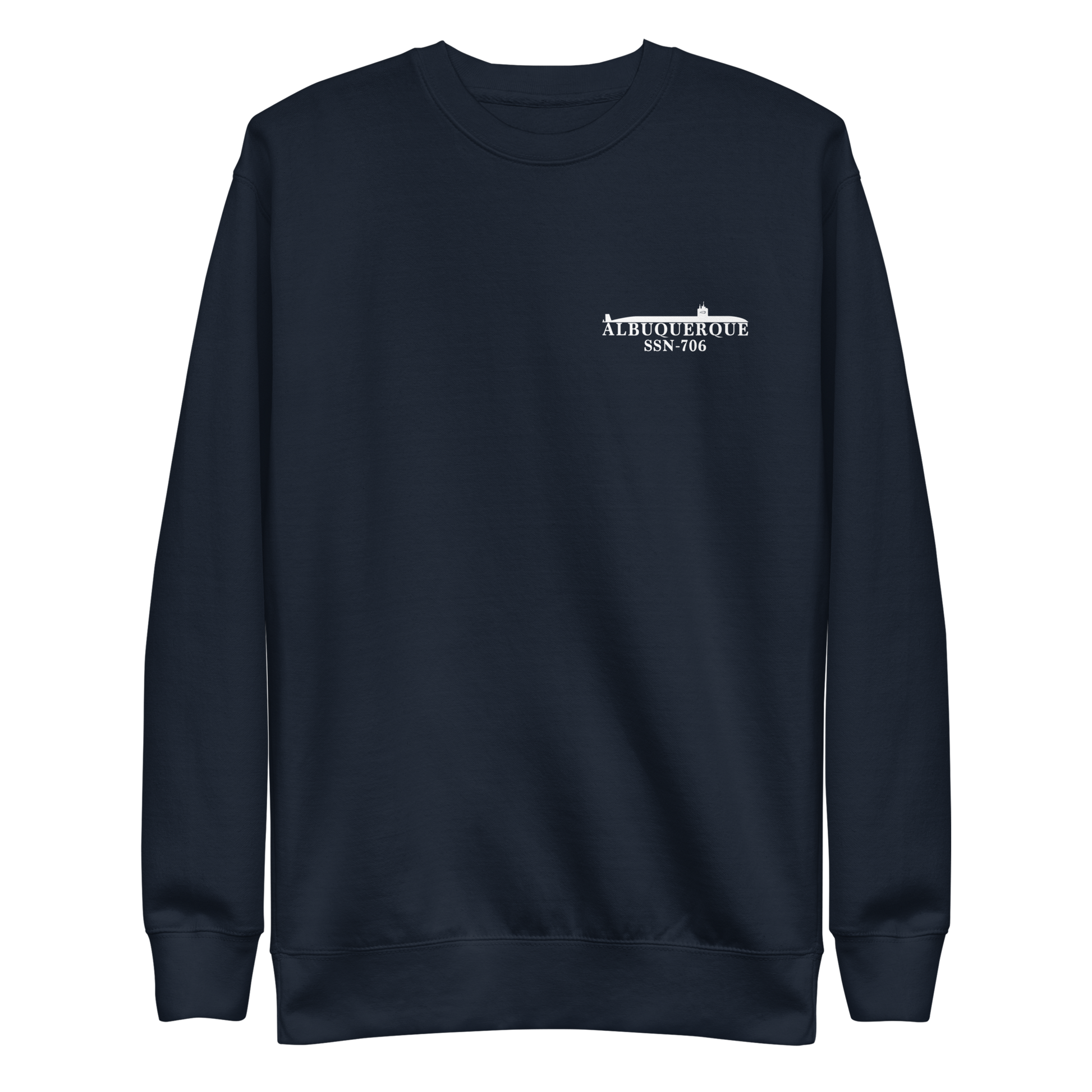 USS Albuquerque (SSN-706) 1992-93 Med Cruise Sweatshirt