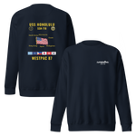 USS Honolulu (SSN-718) 1987 WestPac Cruise Sweatshirt