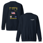USS Honolulu (SSN-718) 2004 WestPac Cruise Sweatshirt