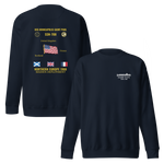 USS Minneapolis-Saint Paul (SSN-708) 1986 Northern Europe Cruise Sweatshirt