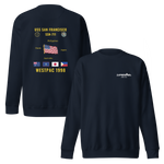 USS San Francisco (SSN-711) 1998 WestPac Cruise Sweatshirt