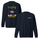 USS San Francisco (SSN-711) 2016 WestPac Cruise Sweatshirt