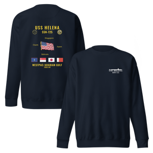 USS Helena (SSN-725) 1993-94 WestPac/Arabian Gulf Cruise Sweatshirt