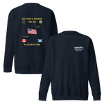 USS Hyman G. Rickover (SSN-709) 1986 N. Atlantic Cruise Sweatshirt