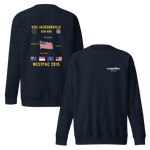 USS Jacksonville (SSN-699) 2015 WestPac Cruise Sweatshirt