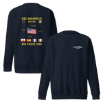 USS Annapolis (SSN-760) 2000 Med Cruise Sweatshirt