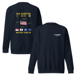USS Hampton (SSN-767) 2008-09 WestPac Cruise Sweatshirt
