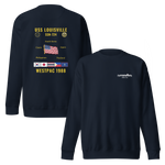 USS Louisville (SSN-724) 1988 WestPac Cruise Sweatshirt