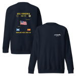 USS Virginia (SSN-774) 2005-06 NORLANT/Med Cruise Sweatshirt