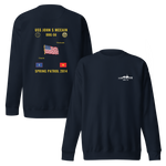USS John S McCain (DDG-56) 2014 Spring Patrol Cruise Sweatshirt