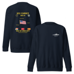 USS Carney (DDG-64) 2010 Gulf Of Aden Cruise Sweatshirt