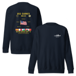 USS Carney (DDG-64) 2011-12 Ocean Shield Cruise Sweatshirt
