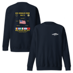 USS Donald Cook (DDG-75) 2014 Med/Black Sea Cruise Sweatshirt