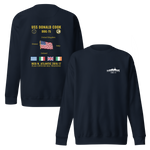 USS Donald Cook (DDG-75) 2016-17 Med/N. Atlantic Cruise Sweatshirt