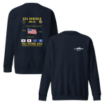 USS Benfold (DDG-65) 2018 Fall Patrol Cruise Sweatshirt