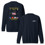 USS John S McCain (DDG-56) 2016 Fall Patrol Cruise Sweatshirt