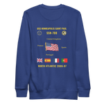 USS Minneapolis-Saint Paul (SSN-708) 2006-07 North Atlantic Cruise Sweatshirt