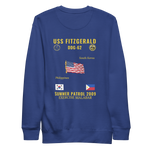 USS Fitzgerald (DDG-62) 2009 Summer Patrol Cruise Sweatshirt