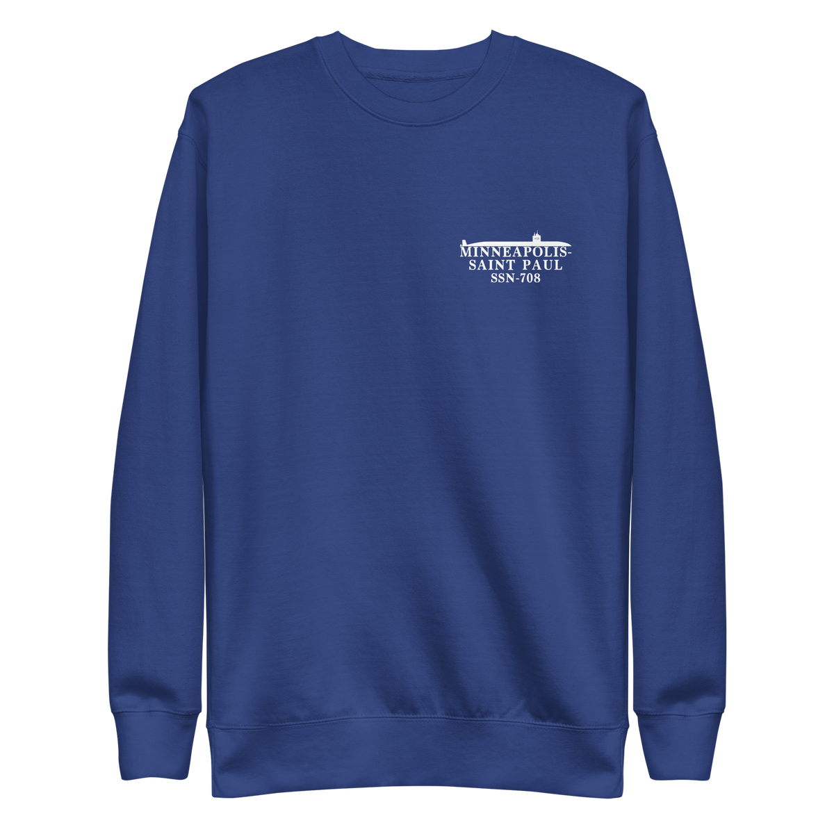 USS Minneapolis-Saint Paul (SSN-708) 2004 North Atlantic Cruise Sweatshirt