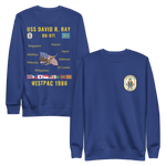 USS David R. Ray (DD-971) 1981 Cruise Sweatshirt