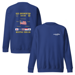 USS Bremerton (SSN-698) 1999-00 WestPac Cruise Sweatshirt