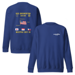 USS Bremerton (SSN-698) 2017-18 WestPac Cruise Sweatshirt