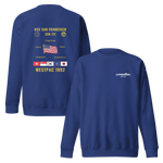 USS San Francisco (SSN-711) 1992 WestPac Cruise Sweatshirt