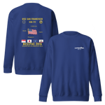 USS San Francisco (SSN-711) 2016 WestPac Cruise Sweatshirt