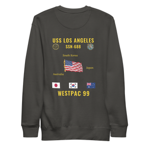 USS Los Angeles (SSN-688) 1999 WestPac Cruise Sweatshirt