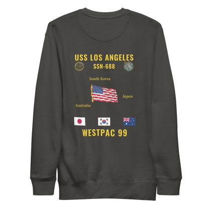 USS Los Angeles (SSN-688) 1999 WestPac Cruise Sweatshirt