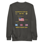 USS Minneapolis-Saint Paul (SSN-708) 2004 North Atlantic Cruise Sweatshirt