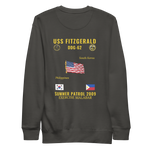 USS Fitzgerald (DDG-62) 2009 Summer Patrol Cruise Sweatshirt