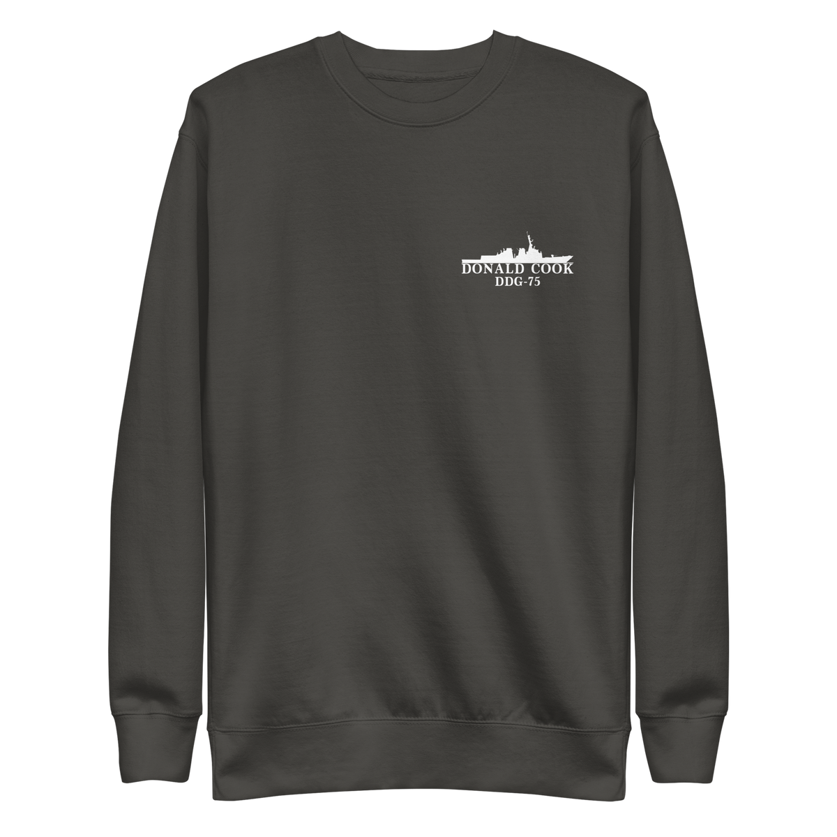 USS Donald Cook (DDG-75) 2015 Med/Black Sea Cruise Sweatshirt