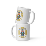 USS David R. Ray (DD-971) Ship's Crest Mug - White