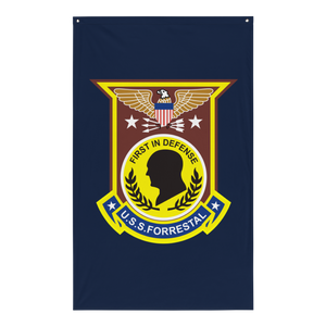 USS Forrestal (CV-59) Ship's Crest Flag