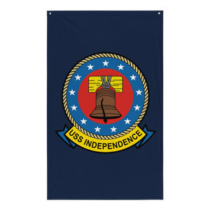 USS Independence (CV-62) Ship's Crest Flag