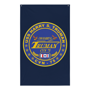 USS Harry S. Truman (CVN-75) Ship's Crest Flag