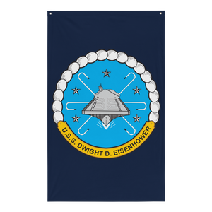 USS Dwight D. Eisenhower (CVN-69) Ship's Crest Flag