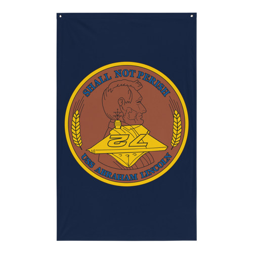 USS Abraham Lincoln (CVN-72) Ship's Crest Flag